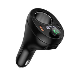 HOCO E88 35W Cigarette Lighter Car Bluetooth FM Transmitter