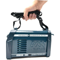 BOSS MINI-300 Portable DC Inverter ARC Welding Machine 220V | German Technology | 20A–105A Output Current | 80% Efficiency | Professional Welder Kit with Accessories
