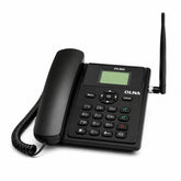 DLNA Fixed Wireless Phone with Dual UIM SIM Support, 1000mAh Inbuilt Rechargeable Battery, Large Digital Display, FM Radio, SMS, Voice Broadcast & Loudspeaker