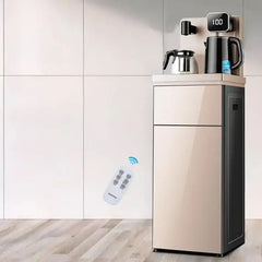 Electronic Tea& Coffee Serving Station & Water Dispenser with Remote Control, Dual Kettles & Touch Control - 1350W