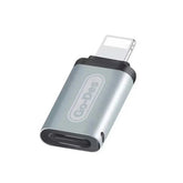 Go-Des GD-CT027 Lightning to USB-C Adapter for Fast Charging & Data Transfer with Aluminum Alloy Body