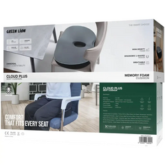 Green Lion Cloud Plus Seat Cushion - Gray