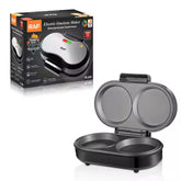 RAF 850W Double-Sided Electric Omelette Maker with Non-Stick Coating & Uniform Heat