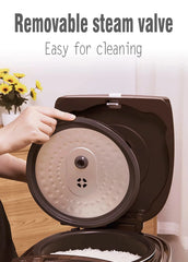 Sonifer Digital 5L Rice Cooker & Multicooker with 6 Programs, Nonstick Coated Pot, LED Display - 900W & 20 Cup Capacity