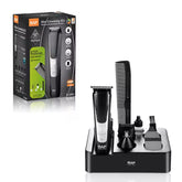 RAF 14-in-1 Rechargeable Men’s Grooming Kit with Stainless Steel Blades & 6000 RPM Motor
