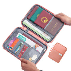 Large Passport Documents Card Holder