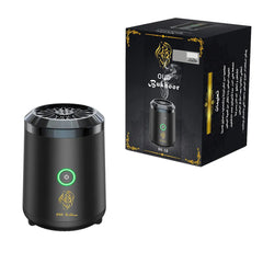 Rechargeable Electric Bakhoor Burner Incense Burner with Ceramic Heating Element, Smart Chip Temperature Control & Fast Heating Technology for Home & Office