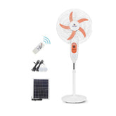 18-Inch Adjustable Height Oscillating Stand Fan, Energy Efficient Motor & Whisper-Quiet Operation for Full-Room Cooling