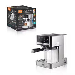 RAF 4-in-1 Automatic Stainless Steel Dual Coffee Maker Machine - 1.8L Capacity