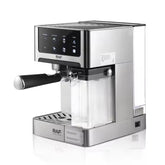 RAF 4-in-1 Automatic Stainless Steel Dual Coffee Maker Machine - 1.8L Capacity