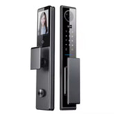 Opson High-Tech 3D Facial & Palm Vein Recognition Digital Smart Door Lock with Tuya App Control & Biometric, Password, Card Access