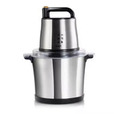 RAF High-Power Electric Food Processor with 1000W Motor, 4 Sharp Blades, Stainless Steel Build - 10 Litres Capacity