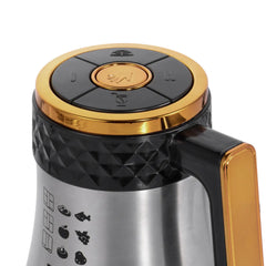 RAF 300W 3L Food Processor with Glass & Stainless Steel Bowls, 360° Sharp Blades & Easy Cleaning