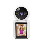 HD Smart Video Calling Camera with 1080P Resolution, Intelligent Night Vision & Dual Storage - 2.8” IPS Screen