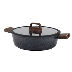 OSFE Marble Cookware Set 12 pcs - Black