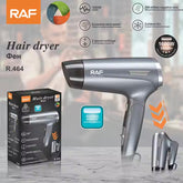 RAF Foldable Hair Dryer with Cool Air, 2 Speed & 3 Heat Settings, Negative Ion Technology, and Retractable Cord – 1600W