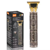 RAF Professional Electric Hair Trimmer & Clipper with Stainless Steel Blades and Complete Barber Kit - 5W