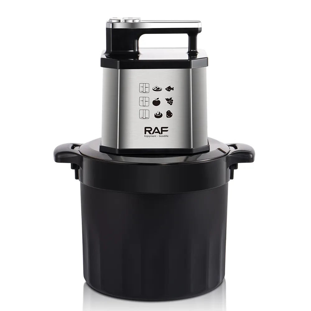RAF 1000W 8L Large Capacity Food Processor with 360° Sharp Blades