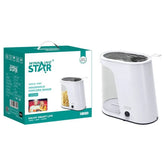 WINNING STAR Hot Air Popcorn Maker Oil-Free Electric Popcorn Machine 60g Capacity Portable Home Appliance - 1200W