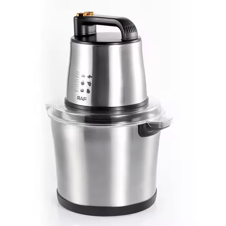 RAF 15L Electric Multifunctional Food Processor with Four Spiral Blades -1000W Power - 15 Litres Capacity