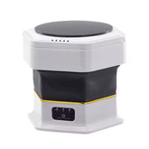 Foldable & Portable Mini Washing Machine with Spinner for Home & Travel - 10L Capacity