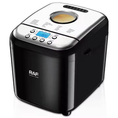 RAF Smart Bread Maker with LCD Display, Multi Capacity Baking, Non-Stick Pan & Timer Function - 600W