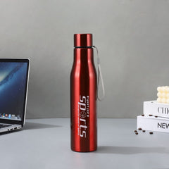 Sports Stainless Steel Insulated Water Bottle with Leak-Proof Cap & Carry Strap – Rust-Proof, Odor-Free, 750ml Capacity for Gym, Office & Outdoor Use