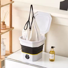 Mini Foldable Washing Machine with Compact Design for Home & Outdoor Use - 6.6 Litre Capacity