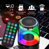 Multicolor LED Quran Speaker with 8GB Memory, Remote Control, Mobile App, 18 Reciters, 15 Translations and High-Clarity Audio Playback