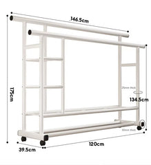 Multipurpose Durable Clothes Hanger for Wardrobe Organization Heavy Duty Garment Hanger for Shirts, Jackets and Dresses