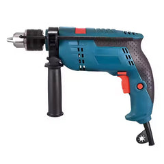 BOSS Professional Impact Drill with 13mm Chuck, Reversible Function, 100% Copper Motor for Wood, Metal, and Concrete - 1500W & 0-2800 RPM Speed
