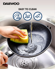 Daewoo Granite Frying Pan 28 cm - Black