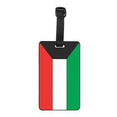 Kuwait Flag PVC Luggage Tag