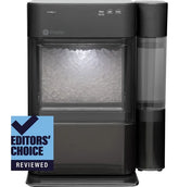 GE Ice Maker with Side Tank Black