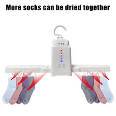 Smart Electric Foldable Portable Clothes & Shoes Dryer