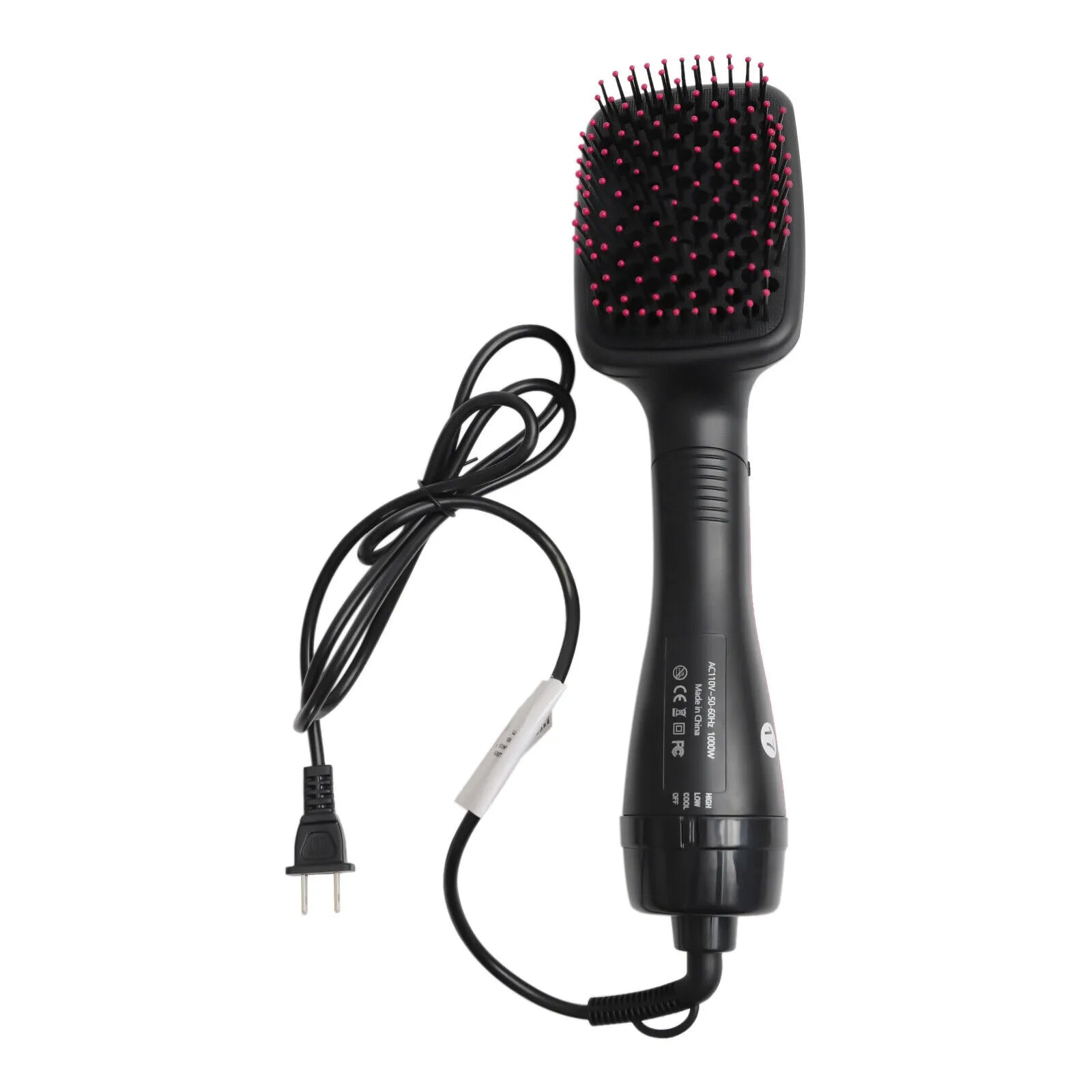 MAC Styler Advanced Hot Air Hair Brush with Customizable Heat Settings & Comfortable Grip Handle