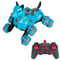 RC Stunt Explorer Dog Toy - 2.4G Remote Control 8-Wheel Technology Car Toy for Kids