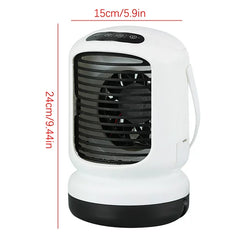 Arctic Evaporative Desktop Air Cooling Fan with LED Mood Light - USB Powered - 1000 ml Capacity