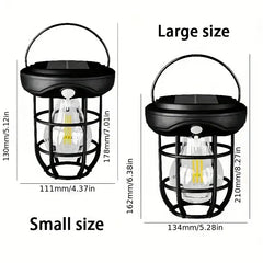 Multifunctional Waterproof Hanging Solar Light for Home Garden and Outdoors