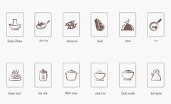 9-in-1 Multi-Function Electric Cooking Pot for Frying, Grilling, Roasting, and More - 12 Litres