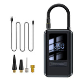 Portable Electric Tire Pump with Intelligent Inflation and Digital Display