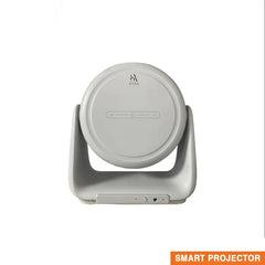 Wireless 260° Rotatable HD Portable Smart Projector with 4K Decoding with Android 11.0, WiFi, Bluetooth, Lamp Lighting & Bracket Rotation