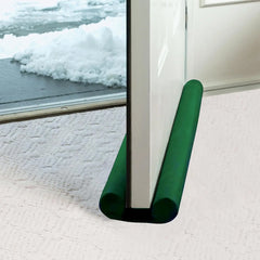 Adjustable Double Sided Door Gap Sealing Foam Shield Strip, 90cm Long, Fits up to 38" Door