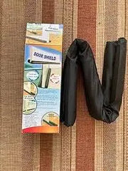 Adjustable Double Sided Door Gap Sealing Foam Shield Strip, 90cm Long, Fits up to 38" Door
