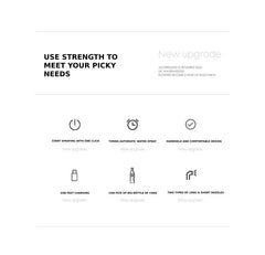 Multipurpose USB Rechargeable Electric Water Sprayer with Auto Timing and Multiple Spray Modes