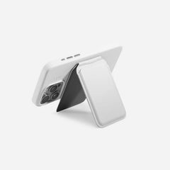 MOFT Flash Wallet & Stand, MagSafe Compatible, 2 Viewing Modes, Holds Up to 2 Cards, Vegan Leather, Fiberglass, Magnets, Metal Sheets Material, MS025-1-WINDYBLUE