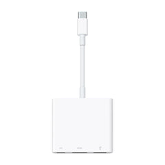 محول Apple USB-C Digital AV Multiport - أبيض