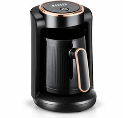MARADO 600W Turkish Coffee Maker with 1–4 Cup 70–280ml Capacity, Smart Cooking Sensor, Anti-Overflow Protection, Waterless Safety System & Sound Alert