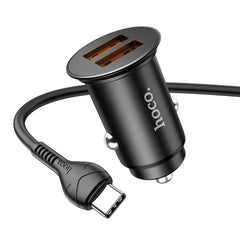 شاحن سيارة HOCO NZ1 Developer ثنائي المنفذ QC3.0 بقوة 36 واط