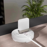 3-in-1 Solar LED Wall & Desktop Lamp with 80W Power, 3 Meter Cables, Removable Lights, Remote Control & Rechargeable Solar Panel for Indoor & Outdoor Lighting